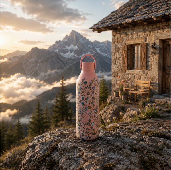 Μπουκάλι Θερμός Series 2 Liberty Chilly's με χωρητικότητα 500ml και διατήρηση θερμοκρασίας 12h ζεστό / 24h κρύο - Kazusa