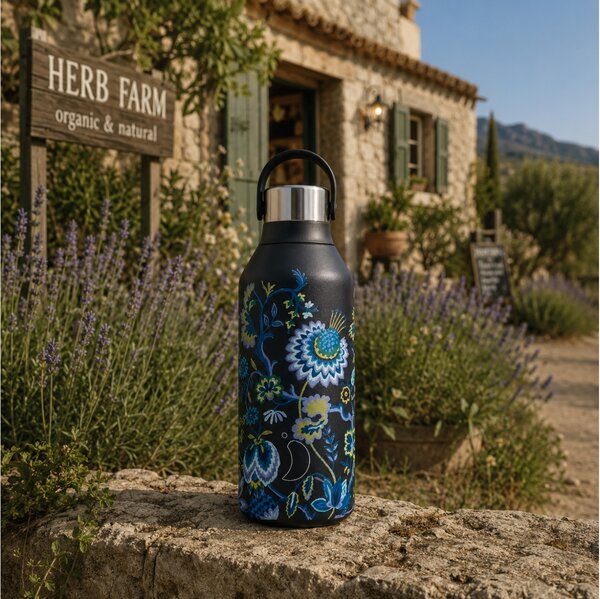 Μπουκάλι Θερμός Series 2 Liberty Chilly's με χωρητικότητα 500ml και διατήρηση θερμοκρασίας 12h ζεστό / 24h κρύο - Maelys Vine