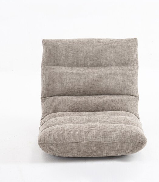 Πολυθρόνα Πουφ (56x105x16) Spitishop Lazy Taupe
