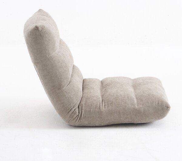 Πολυθρόνα Πουφ (56x105x16) Spitishop Lazy Taupe