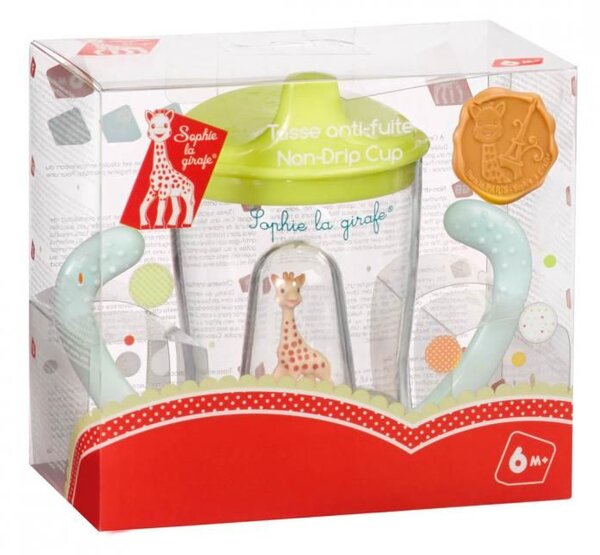 Ποτήρι Εκπαιδευτικό 180ml Sophie The Giraffe Non Drip 450409