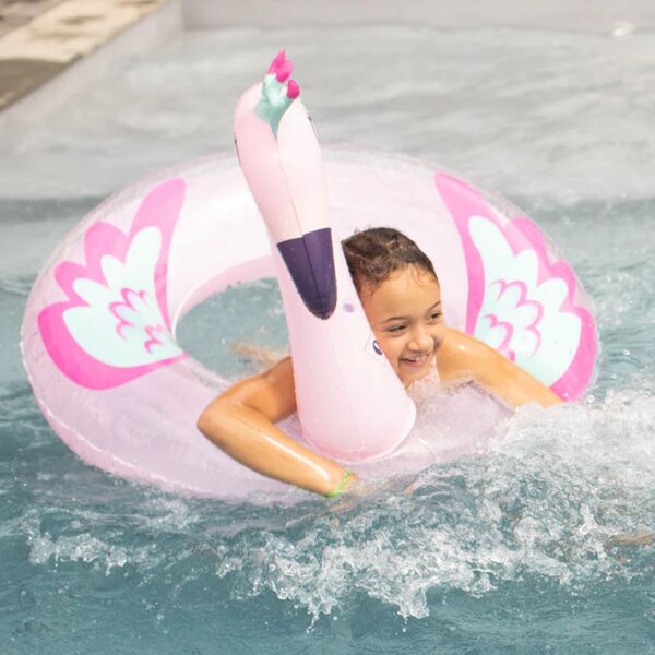 Φουσκωτό Σωσίβιο Θαλάσσης (Φ104) Swim Essentials Flamingo Pink