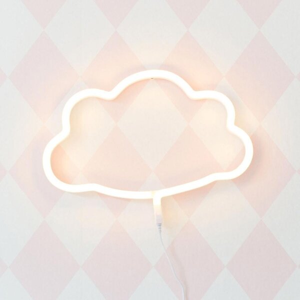 Φωτιστικό Τοίχου Α Little Lovely Company Cloud Yellow Neon LTNE051