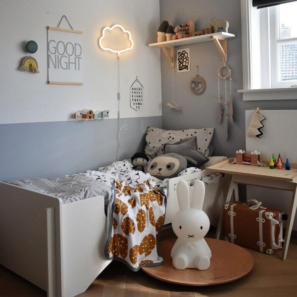 Φωτιστικό Τοίχου Α Little Lovely Company Cloud Yellow Neon LTNE051