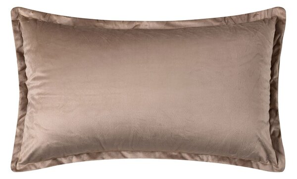 Διακοσμητική Μαξιλαροθήκη Βελουτέ (35x60) Silk Fashion A804 Μπεζ