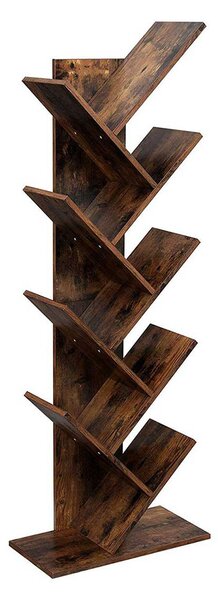 Βιβλιοθήκη Δαπέδου 8 Θέσεων (50x25x141.5) Vasagle LBC11BX