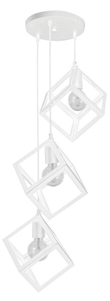 Φωτιστικό Οροφής Τρίφωτο Heronia Kyvos 35-0107 White