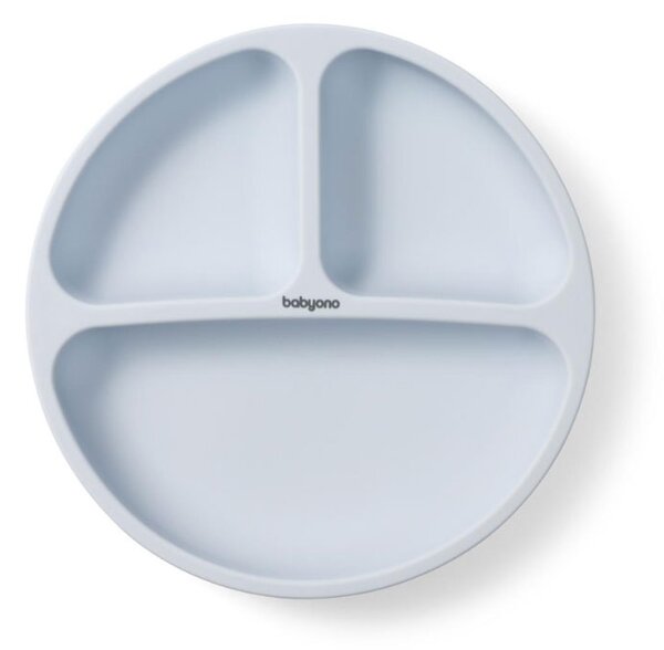 Πιάτο Με Χωρίσματα (Φ19.5x3) BabyOno Blue BN1482/01