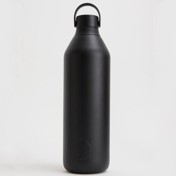 Μπουκάλι Θερμός 1lt Chilly's Series 3 Bottle Onyx Black