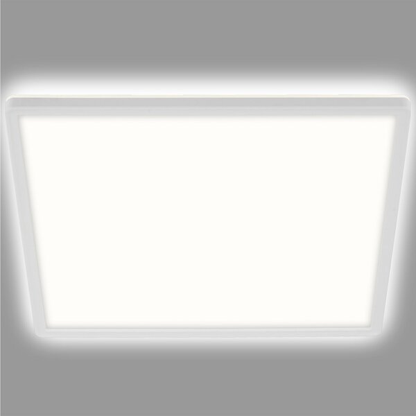 Briloner Φωτιστικό οροφής LED Λεπτό, γωνιακό 42 x cm, Λευκό, Διάδρομος, Πλαστικό, σύγχρονο