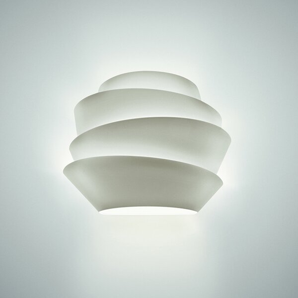 Foscarini Le Soleil απλίκα R7s, λευκό, ρυθμιζόμενος, Λευκό, Σαλόνι / τραπεζαρία, Πλαστικό, σχεδιασμός