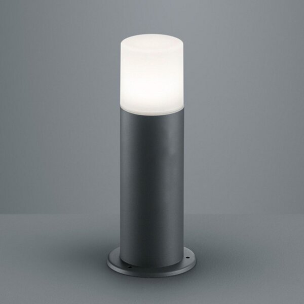 Trio Lighting Φωτιστικό βάσης από χυτό αλουμίνιο Hoosic, ανθρακί, Μαύρο, Μέταλλο, σύγχρονο