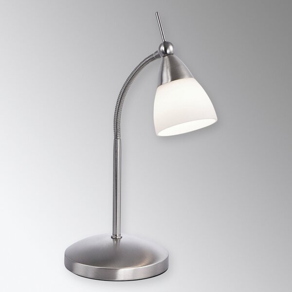 Paul Neuhaus Επιτραπέζιο φωτιστικό Pino, γκρι, 45 cm, dimmable, G9, ρυθμιζόμενος, Μεταλλικό, Σαλόνι / τραπεζαρία, Μέταλλο, σύγχρονο