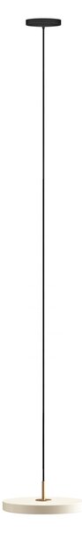 UMAGE LED κρεμαστό φωτιστικό Asteria Plus Mini, λευκό μαργαριτάρι Ø 31 cm CCT, ρυθμιζόμενος, Μπεζ, Σαλόνι / τραπεζαρία, Μέταλλο, σχεδιασμός