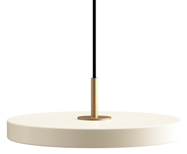 UMAGE LED κρεμαστό φωτιστικό Asteria Plus Mini, λευκό μαργαριτάρι Ø 31 cm CCT, ρυθμιζόμενος, Μπεζ, Σαλόνι / τραπεζαρία, Μέταλλο, σχεδιασμός
