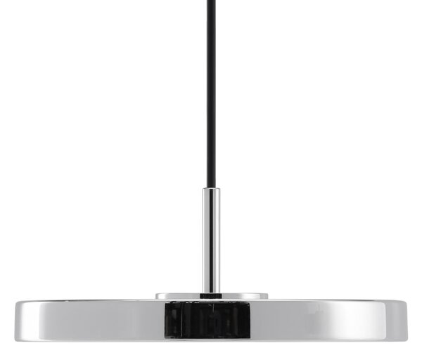 UMAGE LED κρεμαστό φωτιστικό Asteria Micro, γυαλισμένος χάλυβας, Ø 15 cm, ρυθμιζόμενος, Μεταλλικό, Σαλόνι / τραπεζαρία, Μέταλλο, σχεδιασμός