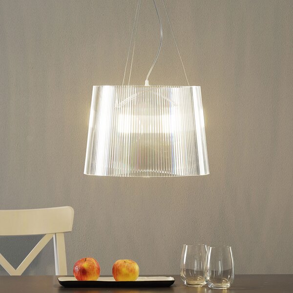 Kartell Gè - LED κρεμαστό φωτιστικό, διαφανές, Διαφανές, Σαλόνι / τραπεζαρία, Πλαστικό, σχεδιασμός