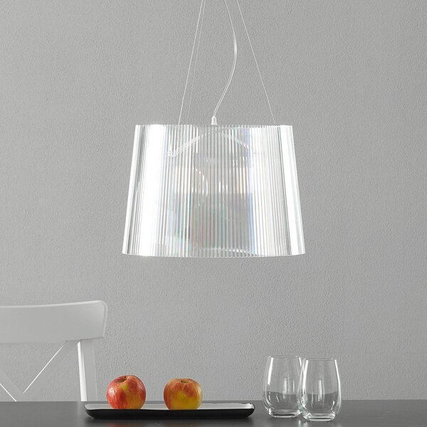 Kartell Gè - LED κρεμαστό φωτιστικό, διαφανές, Διαφανές, Σαλόνι / τραπεζαρία, Πλαστικό, σχεδιασμός