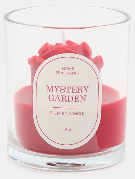 Sinsay - Αρωματικό κερί Mystery Garden - κοκκινο