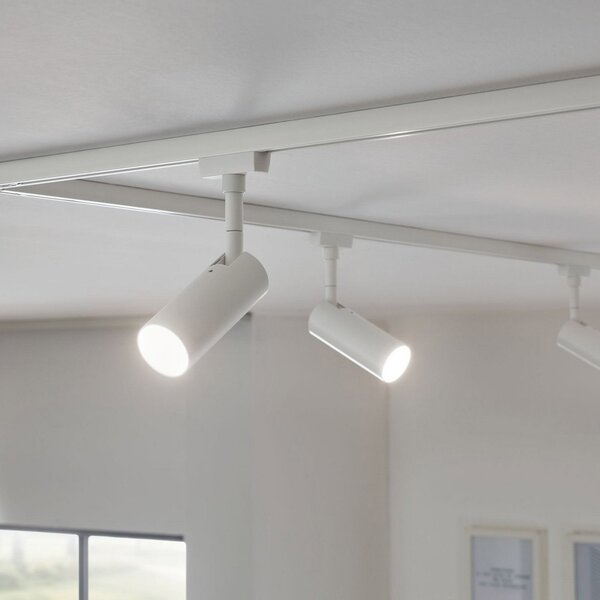Paulmann URail Tubo LED spot 3.000K λευκό, Λευκό, Σαλόνι / τραπεζαρία, Μέταλλο