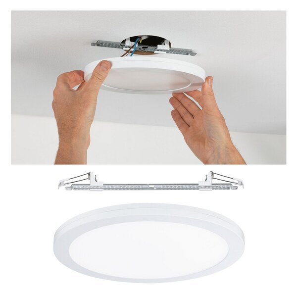 Paulmann Cover it LED πάνελ εσοχής 4.000 K 33 cm, Λευκό, Σαλόνι / τραπεζαρία, Πλαστικό, Φωτιστικά εσοχής στρογγυλά