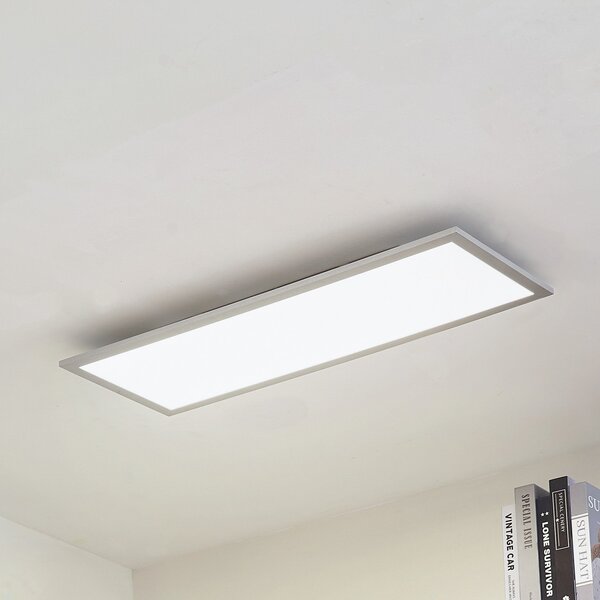 Arcchio LED πάνελ Lyndra, 80 cm, ασημί, αλουμίνιο, dimmable, CCT, ρυθμιζόμενος, Μεταλλικό, Σαλόνι / τραπεζαρία, Αλουμίνιο, σύγχρονο