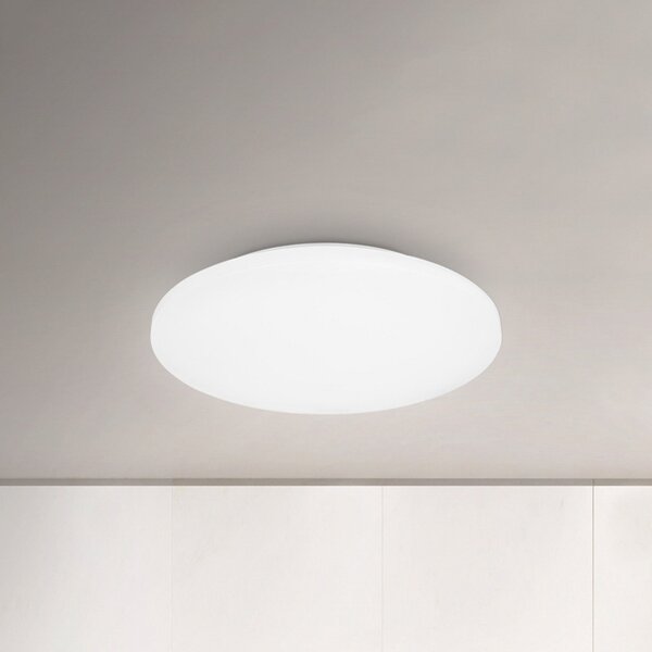 Briloner Φωτιστικό οροφής LED Θήκη για το μπάνιο IP44 3.000K Ø 40cm, Λευκό, Μπάνιο, Πλαστικό, σύγχρονο