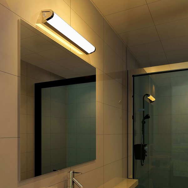 G & L Handels GmbH Φωτιστικό τοίχου LED 511106 για καθρέφτη, με διακόπτη, Μεταλλικό, υπνοδωμάτιο, Μέταλλο, σύγχρονο