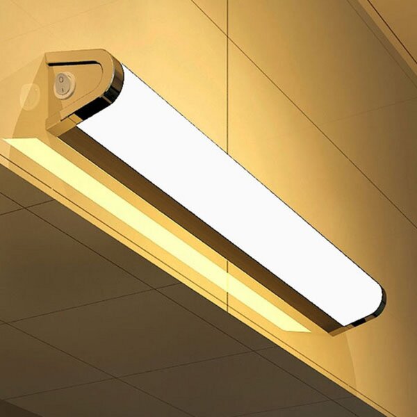 G & L Handels GmbH Φωτιστικό τοίχου LED 511106 για καθρέφτη, με διακόπτη, Μεταλλικό, υπνοδωμάτιο, Μέταλλο, σύγχρονο
