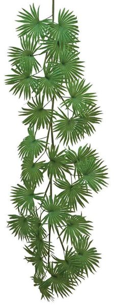 Τεχνητή Γιρλάντα Φύλλα Fan Palm 00-00-23839-2 50x200cm Green Marhome