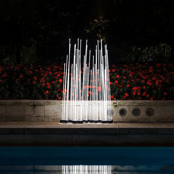 Artemide Architectural Φωτιστικό δαπέδου Reeds IP67 LED 1pc, Διαφανές, Μέταλλο, σύγχρονο