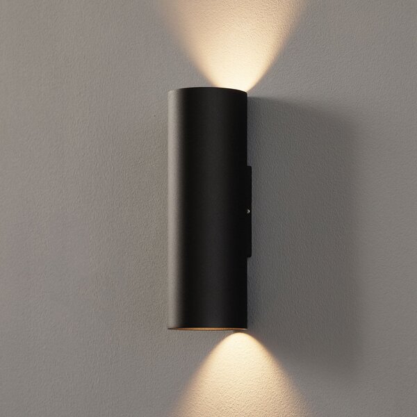 Wever & Ducré Lighting WEVER DUCRÉ Ray mini 2.0 φωτιστικό τοίχου μαύρο, ρυθμιζόμενος, Μαύρο, Σαλόνι / τραπεζαρία, Μέταλλο, σύγχρονο