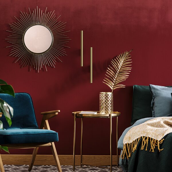 Nowodvorski Lighting Φωτιστικό τοίχου Laser, χρυσό, μέταλλο, ύψος 40 cm, G9, ρυθμιζόμενος, Χρυσό / Ορείχαλκου, Σαλόνι / τραπεζαρία, Μέταλλο, σύγχρονο