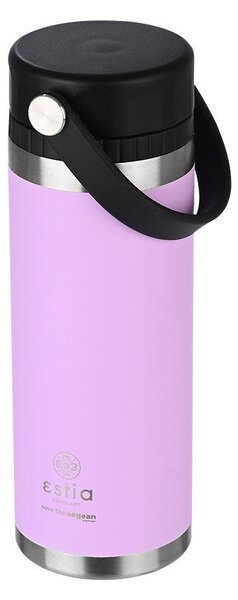 Μπουκάλι Θερμός Travel Chug Save The Aegean Lavender Purple 500ml - Estia