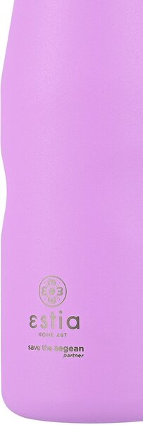 Μπουκάλι Θερμός Travel Flask Save The Aegean Lavender Purple 500ml - Estia