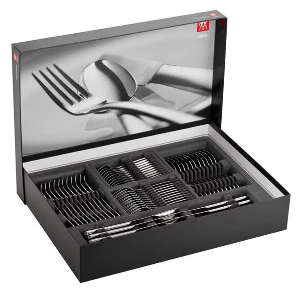 Σετ Μαχαιροπίρουνα Polished Nottingham Zwilling από ανοξείδωτο ατσάλι - 68 τεμάχια