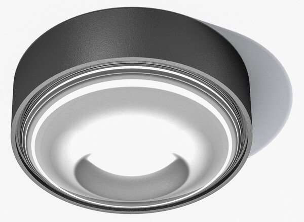 LOOM DESIGN Sif LED φωτιστικό οροφής IP65 μαύρο ρυθμιζόμενο, ρυθμιζόμενος, Μαύρο, Μπάνιο, Μέταλλο, σύγχρονο