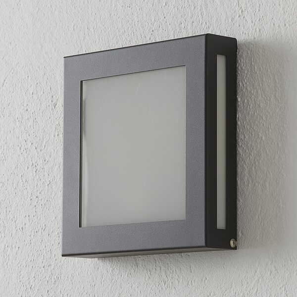 CMD Αισθητήρας LED εξωτερικού χώρου Aqua Legendo Mini, ανθρακί, Μαύρο, Μέταλλο, σύγχρονο