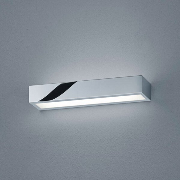 Helestra Theia LED φωτιστικό καθρέφτη, επιχρωμιωμένο, 30cm, Μεταλλικό, Μπάνιο, Μέταλλο, σύγχρονο