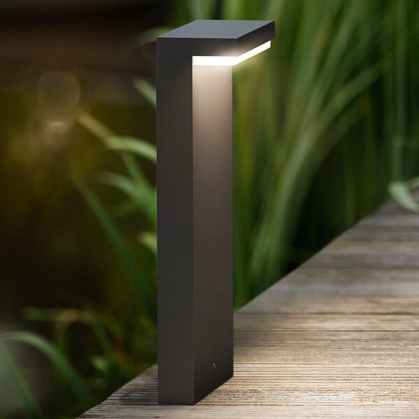 Philips LED φωτιστικό βάσης Bustan, 2.700 K, Μαύρο, Μέταλλο, σύγχρονο
