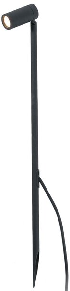 FARO BARCELONA προβολέας εδάφους LED ύψους 60 cm Seth-60, Μαύρο, Μέταλλο, σύγχρονο