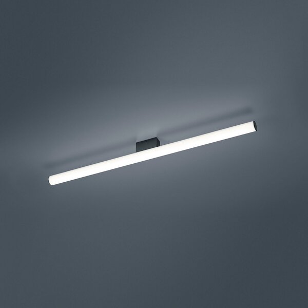 Helestra Loom LED καθρέφτης φωτός μαύρο 90 cm, Λευκό, Μπάνιο, Πλαστικό, σύγχρονο
