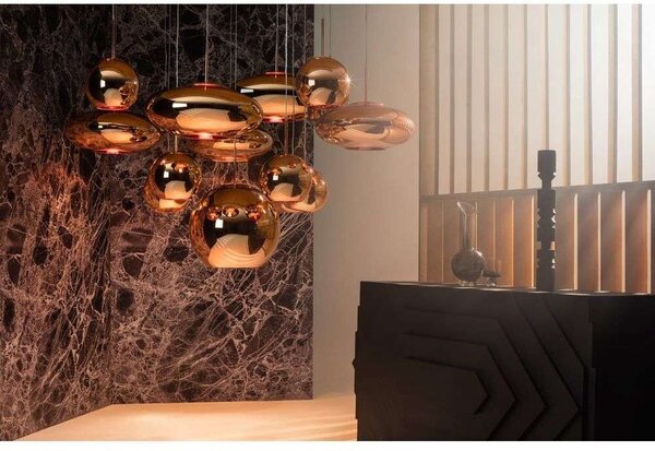 Tom Dixon - Copper Wide LED Κρεμαστό φωτιστικό Tom Dixon