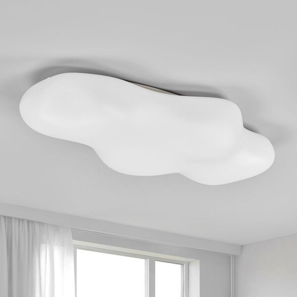 Mantra Iluminación Φωτιστικό οροφής Eos σε σχήμα σύννεφου, 90 cm, Λευκό, Σαλόνι / τραπεζαρία, Πλαστικό, σχεδιασμός