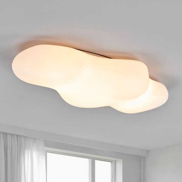 Mantra Iluminación Φωτιστικό οροφής Eos σε σχήμα σύννεφου, 90 cm, Λευκό, Σαλόνι / τραπεζαρία, Πλαστικό, σχεδιασμός