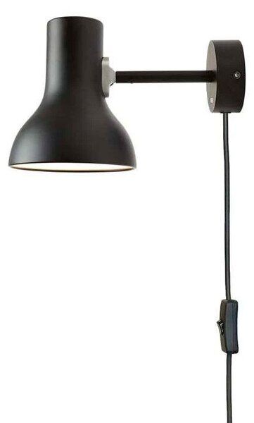 Anglepoise - Type 75 Mini Φωτιστικό τοίχου με Καλώδιο Jet Black Anglepoise