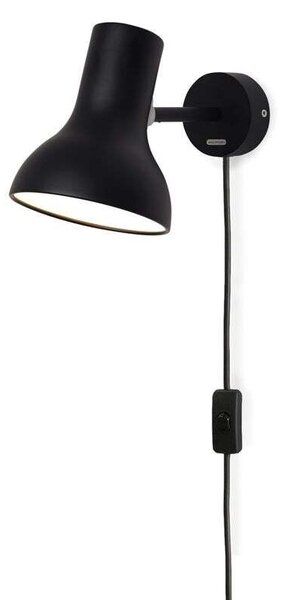 Anglepoise - Type 75 Mini Φωτιστικό τοίχου με Καλώδιο Jet Black Anglepoise