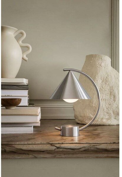 Ferm LIVING - Meridian ToGo Επιτραπέζιο φωτιστικό Brushed Steel ferm LIVING