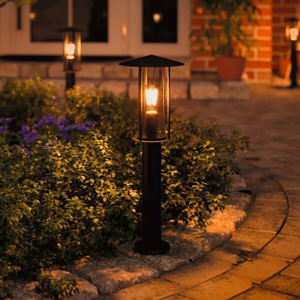 Paulmann Classic LED στρογγυλό φωτιστικό με χρυσό φως, Μαύρο, Μέταλλο