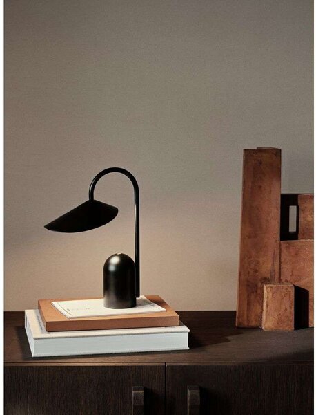 Ferm LIVING - Arum Portable Επιτραπέζιο φωτιστικό Black ferm LIVING